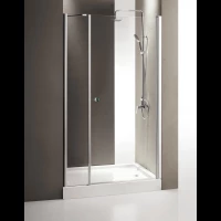 Душевая дверь распашная Cezares Triumph 120 см прозрачное стекло TRIUMPH-D-B-11-40+80-C-Cr-R