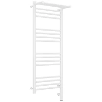 Полотенцесушитель электрический 1000x400 белый глянец МЭМ правый Сунержа Богема с полкой 3.0 12-5807-1040