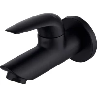 Кран для холодной воды Lemark Project LM4690BL черный матовый