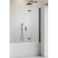 Шторка на ванну Radaway Nes Brushed GunMetal PND I 100 Right 10010100-92-01R 100 см R, профиль оружейная сталь матовый, стекло прозрачное