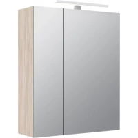 Зеркальный шкаф 50x60 см ясень шимо R IDDIS Mirro MIR5002i99