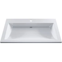 Раковина Uperwood Infinity RInfinity80wg 80x45 см, накладная, белый