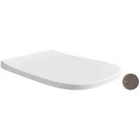 Сиденье для унитаза Alice Wunder MC4543S с микролифтом, кофе матовый