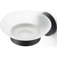 Мыльница IDDIS Sena SENSBG0i42 настенная, черный матовый