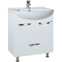 Тумба белый глянец 54 см Bellezza Альфа 4638808070015