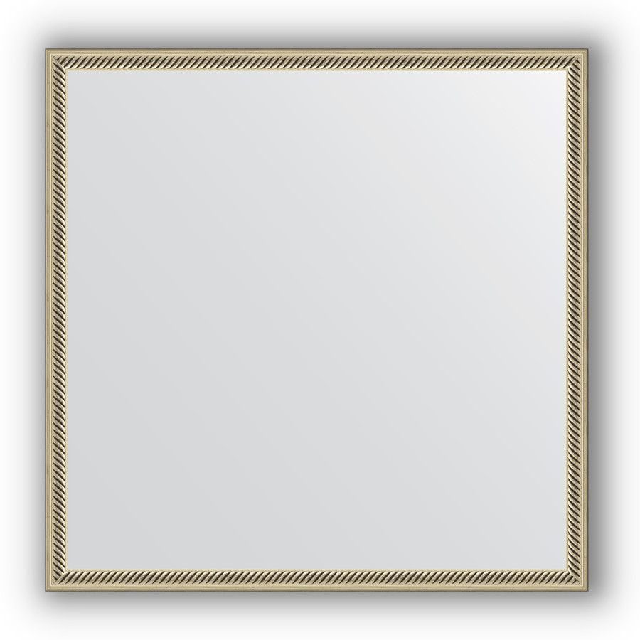 Зеркало 68х68 см витое серебро Evoform Definite BY 0656