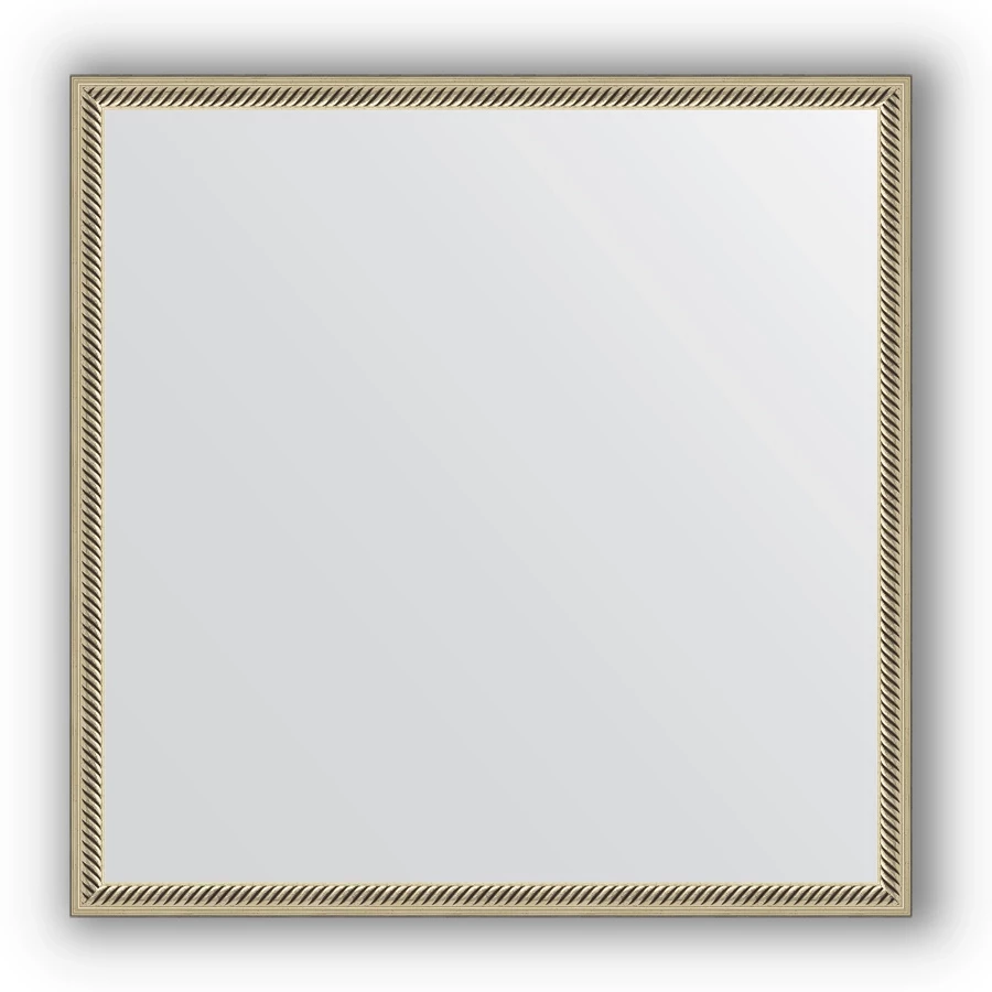 Зеркало 68х68 см витое серебро Evoform Definite BY 0656 - фото 1