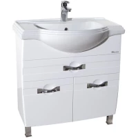 Тумба белый глянец 66 см Bellezza Абрис 4639719100013