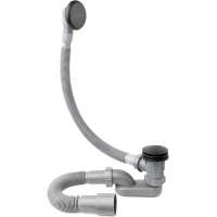 Слив-перелив для ванны Vinsent Veron VB150.758 автомат, черный матовый