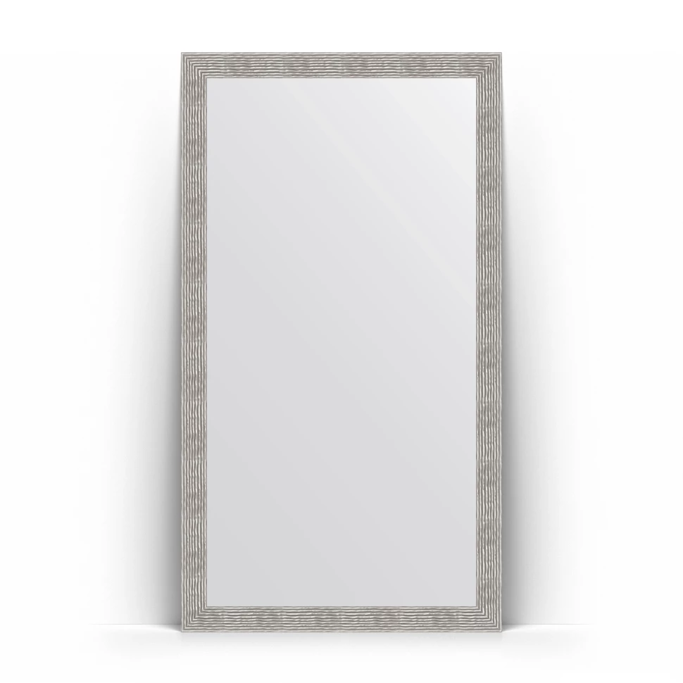 Зеркало напольное 111x201 см волна хром Evoform Definite Floor BY 6023 зеркало шкаф style line панда волна 60 с подсветкой белый 4650134470383