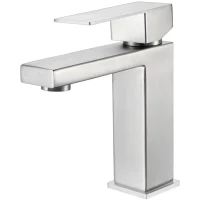 Смеситель для раковины Oliveeka OL-962008-BN никель матовый