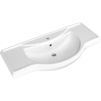 Раковина Misty Классик 4640021060926 106x48 см, накладная, подвесная, белый