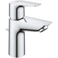 Смеситель для раковины Grohe BauEdge New 23559001 CoolStart, с донным клапаном, хром