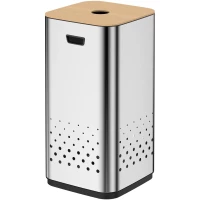 Корзина для белья WeltWasser Lety MT 10000003988 35л, нержавеющая сталь