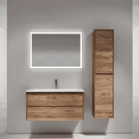 Комплект мебели Sancos Marmi 2.0 MR2.0100ECH + CN7013 + CI1000 101 см, подвесной, дуб чарльстон