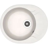 Кухонная мойка Dr.Gans Берта 580 25.040.B0580.401 58x47 см, белый