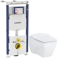 Комплект подвесной унитаз Creavit Bull BL320-11CB00E-0000 + KC0603.01.0000E + система инсталляции Geberit 111.362.00.5