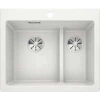 Кухонная мойка Blanco Pleon 6 Split InFino белый 521693