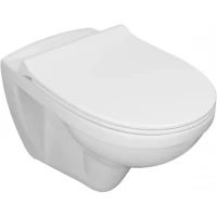 Унитаз подвесной Santek Бореаль 1WH501830 безободковый, с сиденьем микролифт, белый