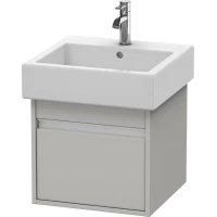Тумба бетонно-серый матовый 45 см Duravit Ketho KT668500707