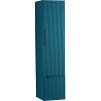 Пенал Cezares Premium 55508 подвесной L/R, Plisse Blu Petrolio