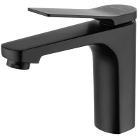 Смеситель для раковины Wonzon & Woghand WW-XH-013-MB черный матовый