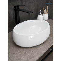 Раковина-чаша GID N9030ds 40x30 см, накладная, белый