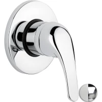 Смеситель для душа Emmevi Ambra 9009/BC встраиваемый, хром/белый