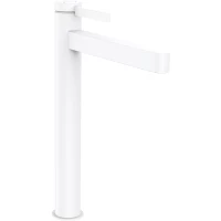 Смеситель для раковины Hansgrohe Finoris 76070700 с донным клапаном, белый матовый