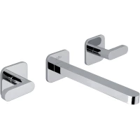 Смеситель для раковины Webert Living LV750404015 встраиваемый, без донного клапана, хром