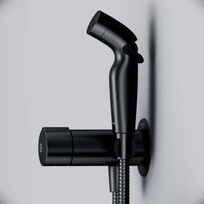 Изображение товара гигиенический душ am.pm x-joy f0h85a522 со смесителем, черный матовый
