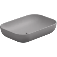 Раковина-чаша GSG Easy EALAVRE60038 60x42 см, накладная, серый матовый