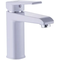 Смеситель для раковины Plstart PL1013-8 белый