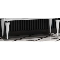 Комплект ножек 2 шт хром/белый Opadiris Ибица