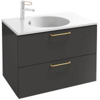 Тумба серый антрацит 80 см Jacob Delafon Odeon Rive Gauche EB2522-R8-N14