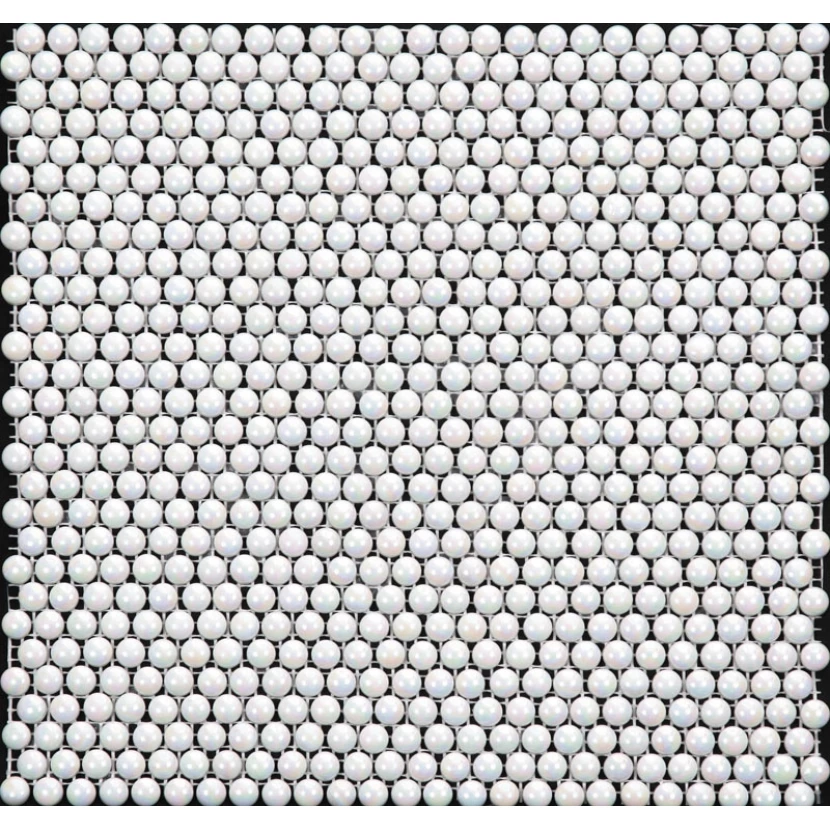 Мозаика Natural Flex WH-001 (HY-01) Стекло белый 31,5x32,5