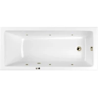 Акриловая гидромассажная ванна 159,5x80 см Whitecross Wave Slim 0111.160080.100.SOFT.BR