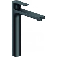 Смеситель для раковины Kludi Zenta SL 482563965 без донного клапана, черный матовый