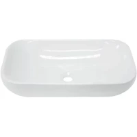 Раковина-чаша Misty Инфинити INFSLWB01 59,8x36,7 см, накладная, белый