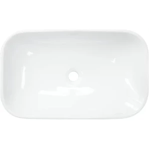 Изображение товара раковина-чаша misty инфинити infslwb01 59,8x36,7 см, накладная, белый