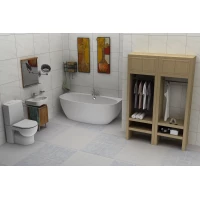 Акриловая ванна 170x80 см Vagnerplast Benin KRBV178BEN9X-64