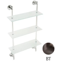 Полка стеклянная 40 см Migliore Mirella 17204