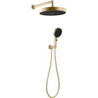 Душевой гарнитур Boheme Cell 427-MG 320 мм, золотой матовый