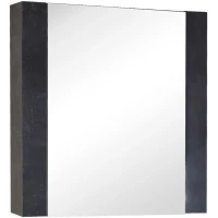 Зеркальный шкаф 68,8x72 см ателье темный L/R Onika Стоун 207034
