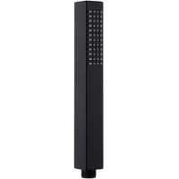 Душевая лейка AQG 10QUS0500 29 мм, 1 режим, черный матовый