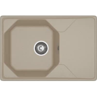 Кухонная мойка GranFest Unique 740L 74x50 см, песочный