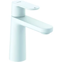 Смеситель для раковины Kludi Louva 242885375 с донным клапаном, белый матовый