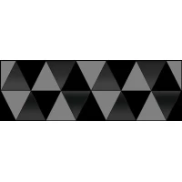 Декор Laparet Sigma Perla чёрный 20х60