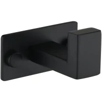 Крючок Grocenberg AC0011BL для ванны, черный матовый