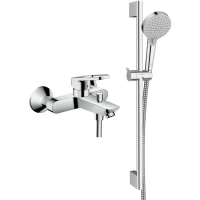 Смеситель для ванны Hansgrohe Logis Loop 71244000 + 26275000
